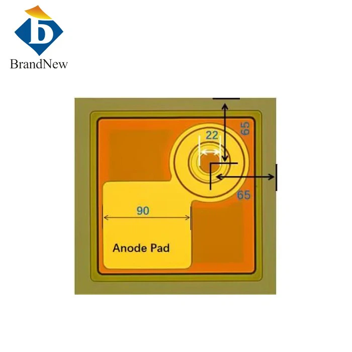 2mW 660nm vcsel die 2mW 660nm vcsel die